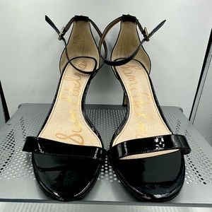 Sam Edelman (8.5W) Black Gloss Heels